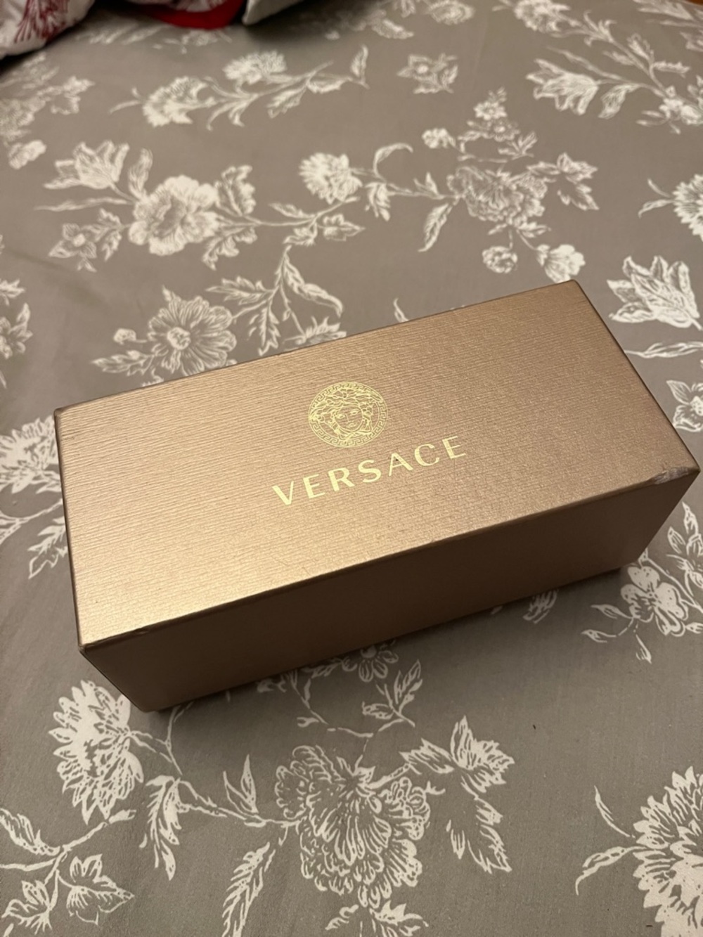Versace box with sunglasses case